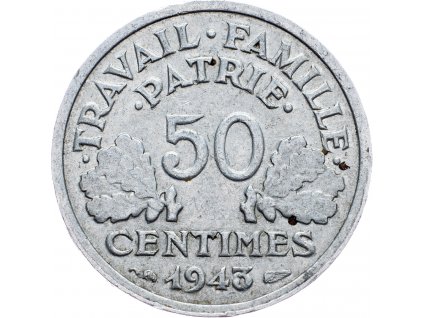 50 Centimes 1943-E-7535-1