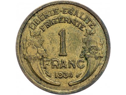 1 Franc  1934-E-7581-1