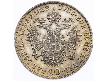 3576 20 krejcar 1852 a
