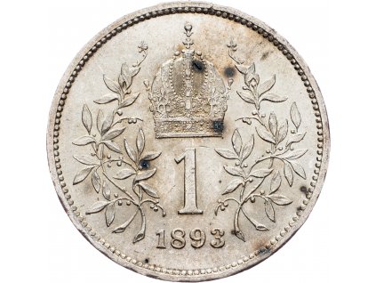 1 Koruna 1893, Vídeň-E-8021-1