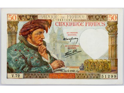 50 Francs 1941-B-322-1