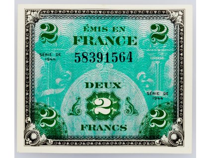 2 Francs  1944-B-345-1