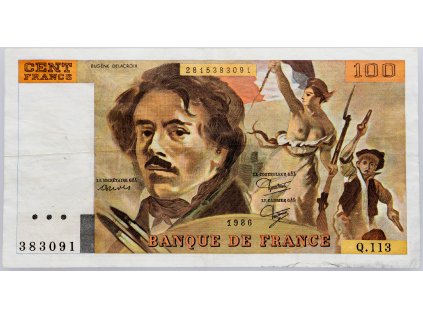 100 Francs 1986-B-462-1