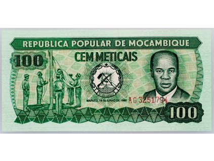 100 Meticais 1980-B-622-1