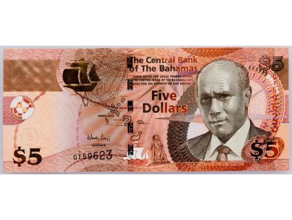 5 Dollars 2013-B-676-1