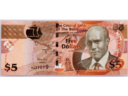 5 Dollars 2013-B-678-1