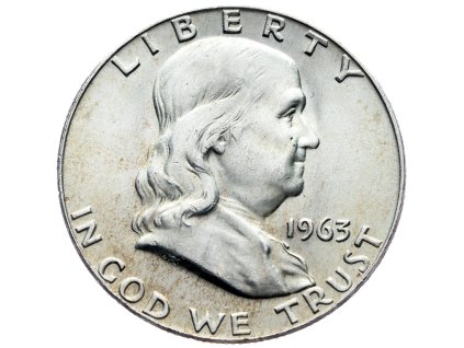 3987 1 2 dollar 1963 franklin