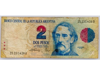 2 Pesos 1993-1996-B-1621-1