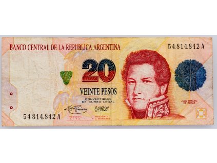 20 Pesos 1994-1996-B-1624-1