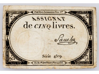 5 Livres  1793-B-2022-1