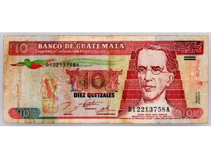 10 Quetzales 1995-B-1811-1
