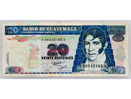 20 Quetzales 1995-B-1813-1