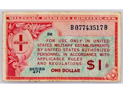 1 Dollar 1947-B-1978-1