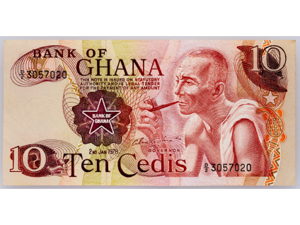 10 Cedis 1978-B-2232-1