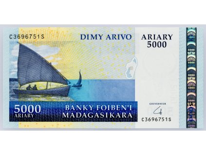 5000 Ariary 2006-2015-B-2471-1
