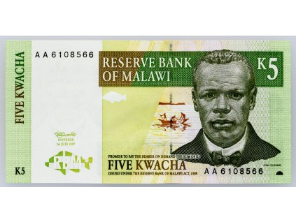 5 Kwacha 1997-B-2281-1