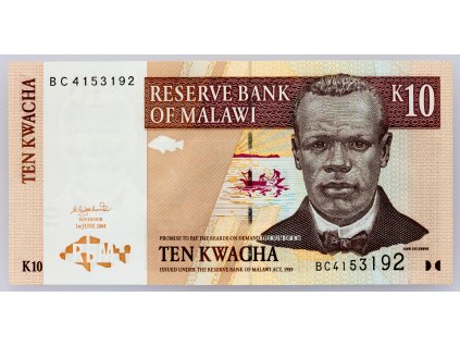 10 Kwacha 2004-B-2283-1