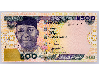 500 Naira 2001-B-2341-1