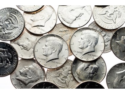 4599 kennedy 1 2 dollar 1964 bankovni jakost