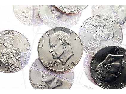 4608 eisenhower dollar stribro 1972 s bu