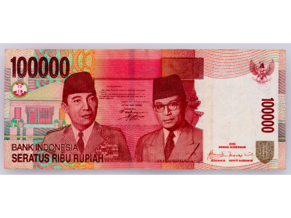 100000 Rupiah 2009-B-2127-1