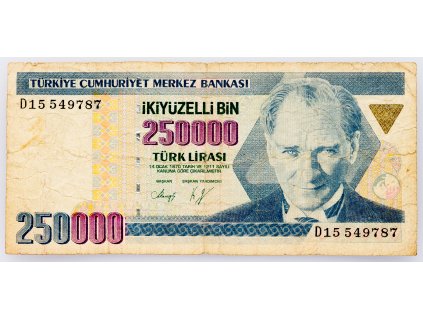 250000 Lira 1992-1994-B-3238-1