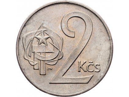 2 Koruna  1974-E-9133-1