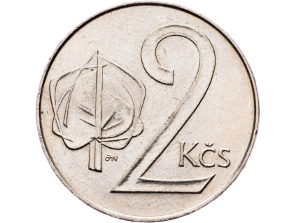 2 Koruna  1991-E-9155-1