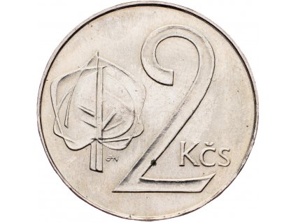 2 Koruna  1991-E-9162-1