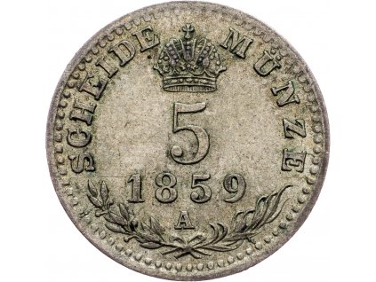 5 Krejcar 1859-E-8264-1