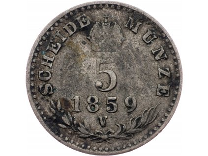 5 Krejcar 1859-E-8291-1