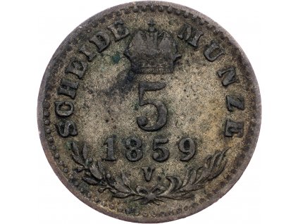 5 Krejcar 1859-E-8292-1
