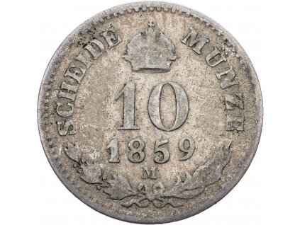 10 Krejcar 1859-E-8372-1
