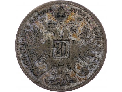20 Krejcar 1868-E-8396-1