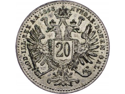 20 Krejcar 1868-E-8399-1