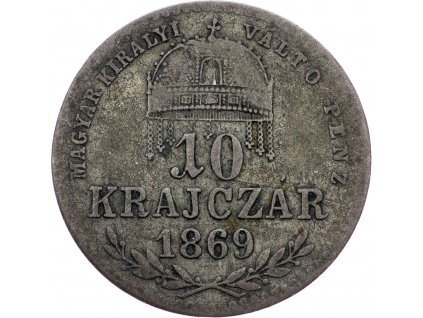 10 Krejcar 1869-E-8386-1