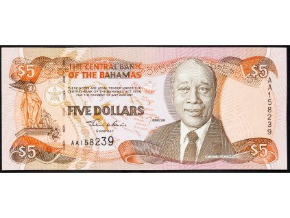 5 Dollars 2001-B-3868-1