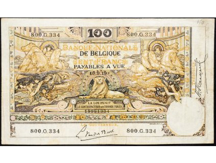 100 Francs 1919-B-5127-1
