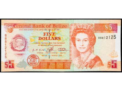 5 Dollars 1996-B-3827-1