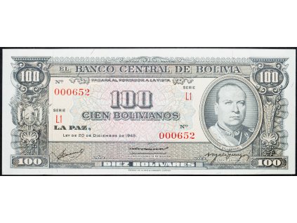 100 Bolivianos 1945-B-4731-1