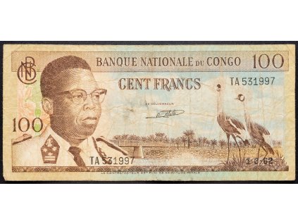 100 Francs 1962-B-5188-1