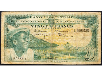 20 Francs 1957-B-5186-1