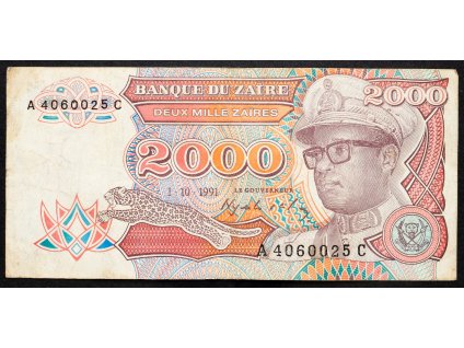 2000 Zaires 1991-B-5979-1