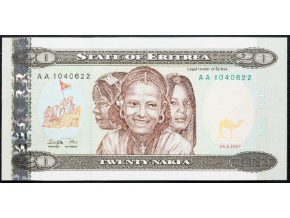 20 Nakfa 1997-B-4751-1
