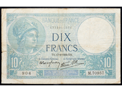 10 Francs 1939-B-5605-1