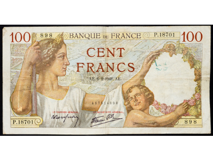 100 Francs 1941-B-3435-1