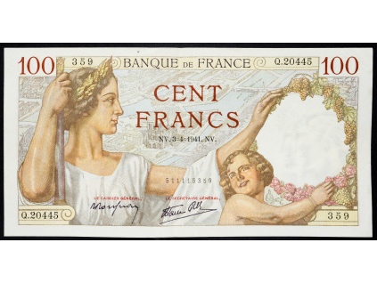 100 Francs 1941-B-3436-1
