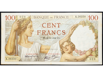 100 Francs 1941-B-4288-1