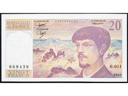 20 Francs 1983-B-4421-1