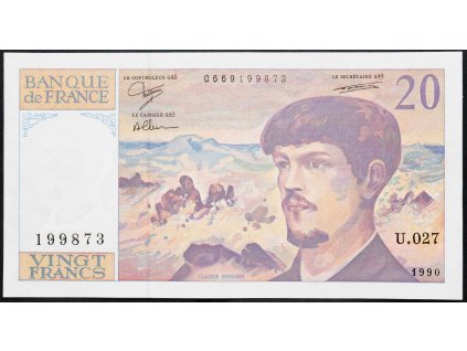 20 Francs 1990-B-4337-1